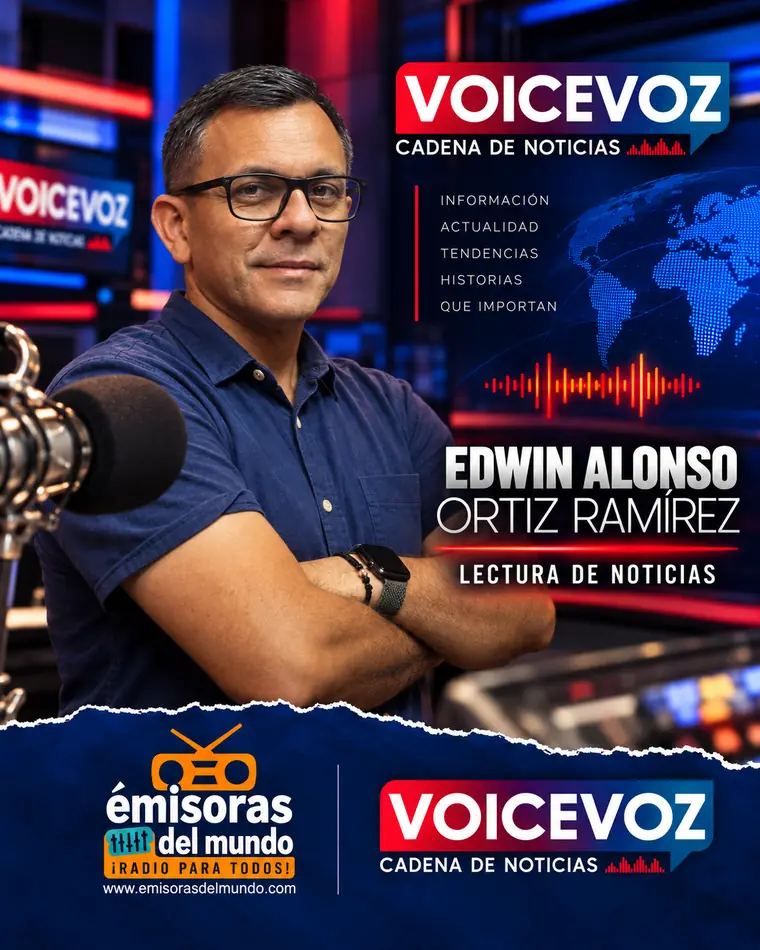 Edwin Alonso Ortiz Ramírez · Lectura de noticias